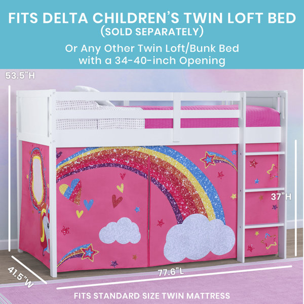 Delta Children Jojo Siwa Bunk Bed Accessories & Reviews Wayfair